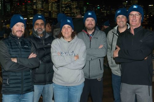 Insurance CEOs swap suits for sleeping bags