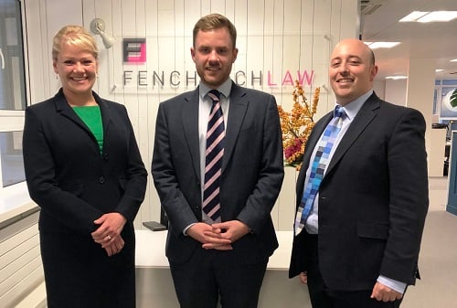 Fenchurch Law announces triple hire