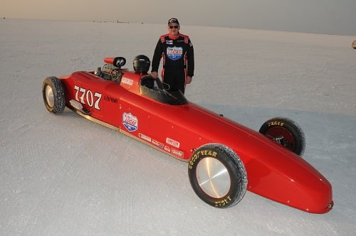 Insurance's speedster has no plans to put his foot on the brake