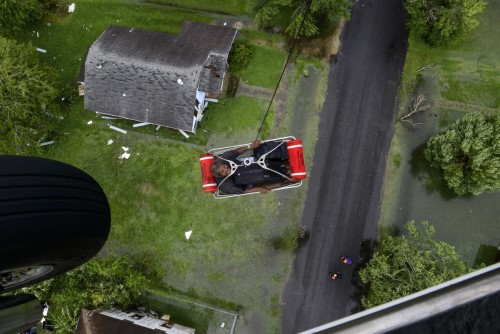 On the frontline of Hurricane Harvey response