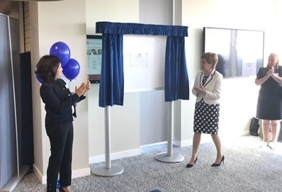 Nicola Sturgeon opens new Zurich office