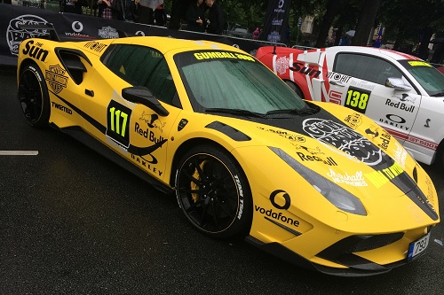 How do you insure a madcap 3,000-mile super rally across 10 countries?