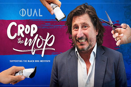 Top CEO commits to charity head shave