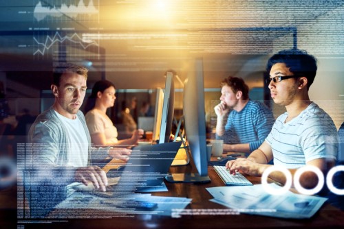 Global firms hold cyber game