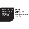 2018 ANZIIF Underwriting Agency of the Year Award
