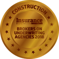 2018 Brokers on Underwriting Agencies –   Bronze for Construction