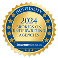2024 Brokers on Underwriting Agencies Awards: Hospitality – 1st place - GOLD - G.O.A.T Insurance