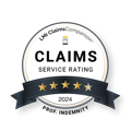2024 Claims Rating - Professional Indemnity - 4.5 Stars