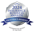 IBAA24 Excellence Awardee Medal-Underwriting Agency of the Year