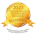 2023 IBAA23 Winner Medal - Wilbur Underwriting Agency Claims Team of the Year