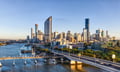 Brisbane's boom brakes as one in five suburbs turn negative