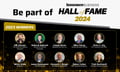 Nominations are now open for 2024 Hall of Fame