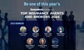 Search underway for Top Insurance Agents and Brokers 2024