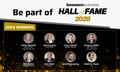 Now accepting nominations for the 2025 Hall of Fame