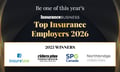 Time is running out to enter Canada’s Top Insurance Employers 2026