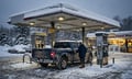 Gas station canopy snowfall triggers accident benefits fight with Belair Insurance