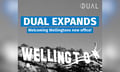 DUAL NZ expands national presence with Wellington office