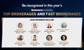 Entries now open for Top Brokerages and Fast Brokerages 2026