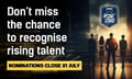 Final call to celebrate emerging insurance leaders