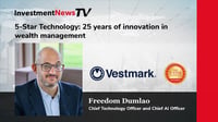 Freedom Dumlao of Vestmark is at the forefront of advancing technology solutions that help wealth management firms navigate an evolving industry