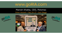 Feb 24, 2026 | Orion Ascent (San Diego) E8 | Guest: Manish Khatta, CEO, Potomac 