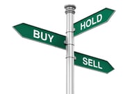 Buy-and-hold strategy tested by market volatility