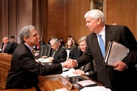 Bankers descend on Capitol Hill as Congress debates overhaul bill