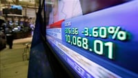 Stocks slammed again, head for correction territory; 'Fear index' at one-year high