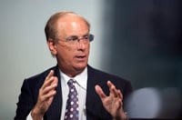 'We love equities,' says BlackRock boss Larry Fink