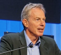 At Schwab, Tony Blair praises freedom to dissent, disses OWS