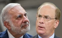 Carl Icahn vs. Larry Fink: Should advisers fear junk bonds?