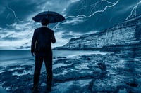 Muni bond funds providing shelter from global market mayhem
