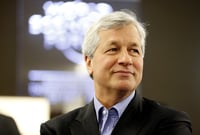 JPMorgan's Dimon criticizes Wells Fargo CEO transition