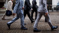 Wall Street pay is slipping
