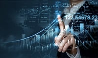 Stocks gain as markets await raft of US and global data