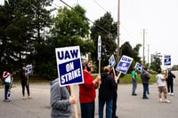 UAW wants pensions back. Automakers really don't