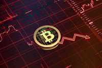 Bitcoin at lowest since February, despite gains for stocks