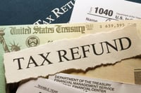 What happened to those good intentions to put tax refunds in savings accounts?