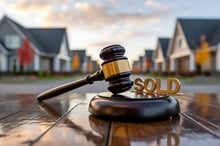Auction rostrum loses its crowd as home values post sharpest fall since 2023