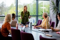 How do we increase women in leadership roles in brokerages?
