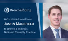 Brown & Riding adds to national casualty practice