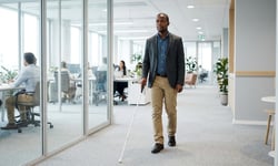 Blind engineer alleges developer axed him hours into first day