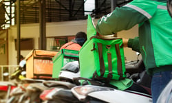 Gig delivery riders get Australia's first minimum pay order