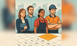 Unpaid overtime fuels union push for 5 weeks' annual leave