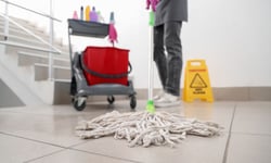 Employer liability collapses in cleaner's workplace safety slip and fall claim