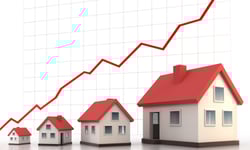 Housing values rise for fifth consecutive month