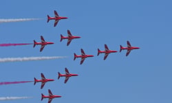 The Red Arrows' grounding shows what non-appearance cover is built for