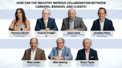 How can the industry improve collaboration between brokers, carriers and clients?