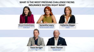 What is the most pressing challenge facing insurance buyers?