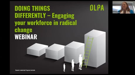 Doing things differently – how to engage your team in radical change